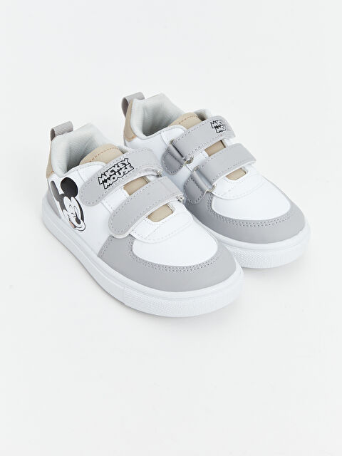LCW STEPS Mickey Mouse Baskılı Erkek Bebek Spor Ayakkabı - S5HF41Z1-J5E