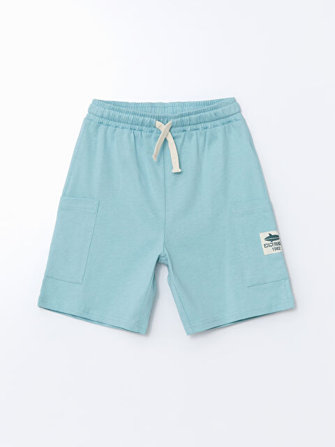 LCW Kids Beli Lastikli Erkek Çocuk Kargo Şort - S5HF93Z4-FKE