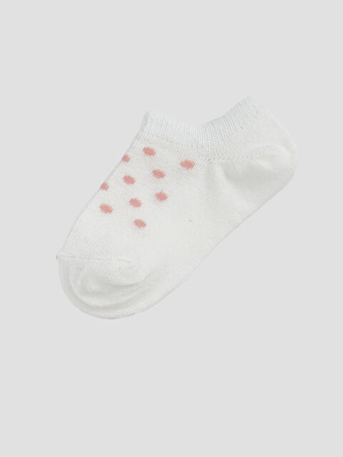 LCW baby Puantiyeli Kız Bebek Patik Çorap - S5HI32Z1-R9J