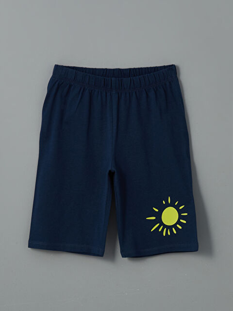 LCW Kids Beli Lastikli Baskılı Erkek Çocuk Pijama Alt - S5HL41Z1-JC7