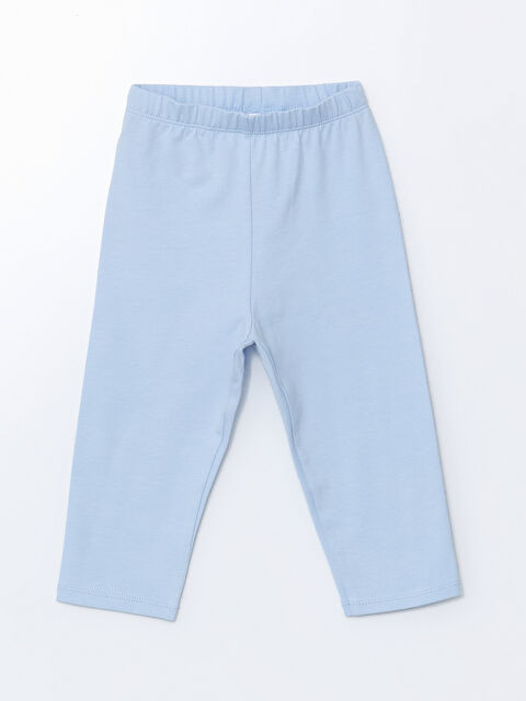 LCW Kids Beli Lastikli Basic Kız Çocuk Tayt - S5HL98Z1-FMR