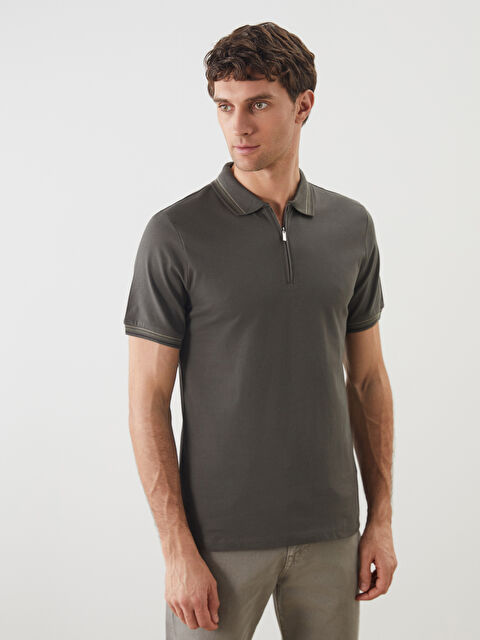 SOUTHBLUE Polo Yaka Kısa Kollu Pike Erkek Tişört - S5HM05Z8-J2L