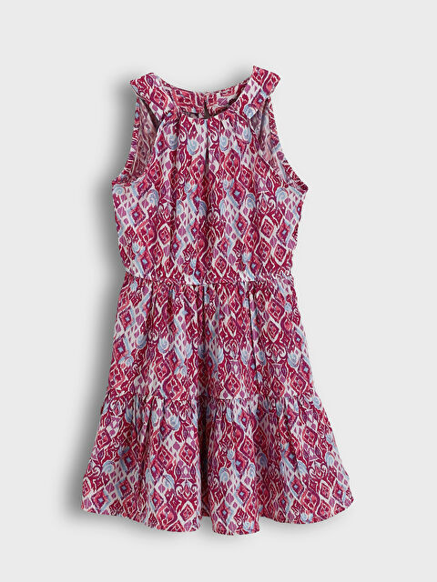 LCW Kids Halter Neck Girls' Dress - S5HM54Z4-F9C