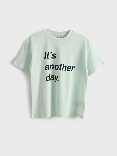 LCW Kids Crew Neck Boys' T-Shirt - S5HQ01Z4-FQY