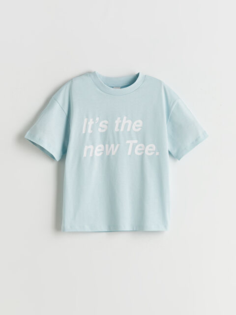 LCW Kids Crew Neck Boys' T-Shirt - S5HQ01Z4-G2E