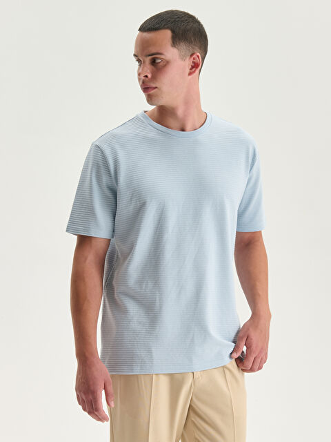 XSIDE Crew Neck Jersey Men's T-Shirt - S5HQ88Z8-YAQ