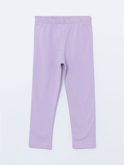 LCW ECO Beli Lastikli Basic Kız Çocuk Tayt - S5HU93Z1-G3W