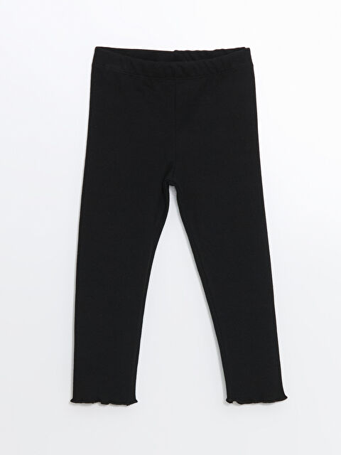 LCW ECO Beli Lastikli Basic Kız Çocuk Tayt - S5HU97Z1-CVL