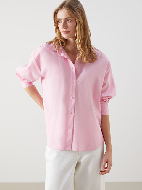 LCW Vision Oversize Kadın Gömlek - S5HV57Z8-L2W