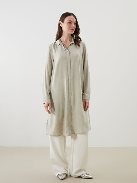 LCW Grace Kadın Gömlek Tunik - S5I060Z8-GHY