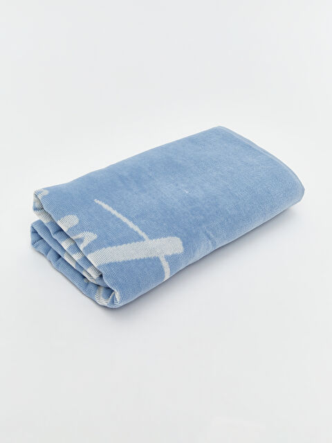 LCW ACCESSORIES Yazı Baskılı Plaj Havlusu 70x140 cm - S5I109Z8-DJE