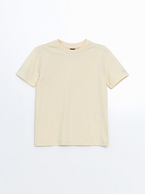 LCW ECO Bisiklet Yaka Erkek Çocuk Tişört - S5I227Z4-FQQ