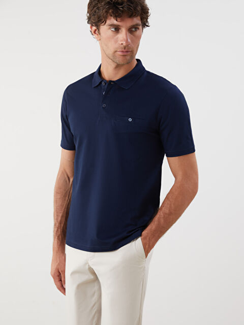 LCWAIKIKI Classic Polo Yaka Erkek Tişört - S5I256Z8-MLC