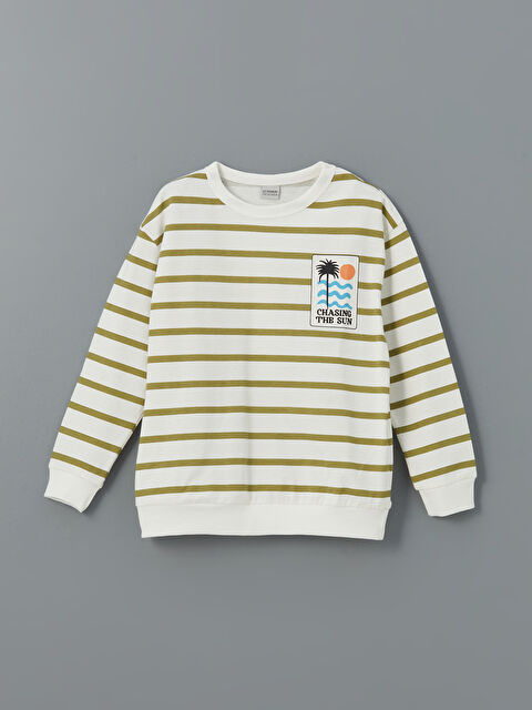 LCW Kids Bisiklet Yaka Erkek Çocuk Tişört - S5I385Z4-LRA