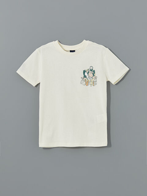 LCW ECO Majica za dečake sa okruglim izrezom