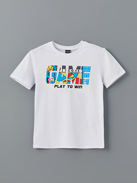 LCW ECO Crew Neck Boys' T-Shirt - S5I408Z4-J5E