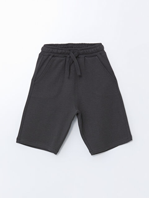 LCW Kids Beli Lastikli Cepli Erkek Çocuk Şort - S5I437Z1-R34