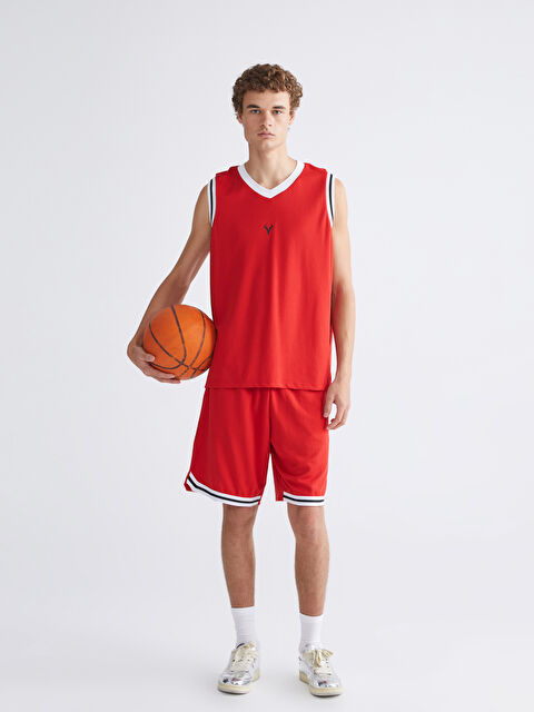 XSIDE ACTIVE Rahat Kalıp Erkek Spor Şort - S5I514Z8-CRT