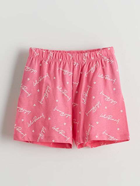 LCW Kids Beli Lastikli Kız Çocuk Pijama Alt - S5I644Z1-LTB