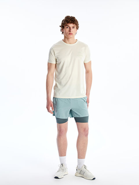 XSIDE ACTIVE Slim Fit Erkek Taytlı Şort - S5I741Z8-GD2