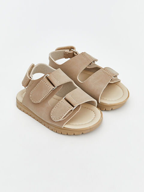 LCW STEPS Çift Bantlı Cırt Cırtlı Erkek Bebek Sandalet - S5IA57Z1-K0E