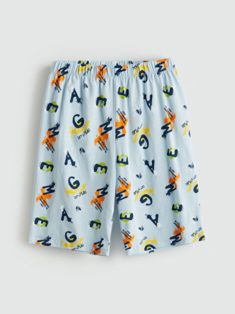 LCW Kids Beli Lastikli Erkek Çocuk Pijama Şort - S5IF09Z4-LQK