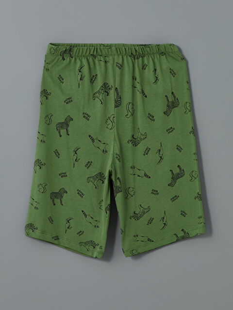 LCW Kids Beli Lastikli Erkek Çocuk Pijama Şort - S5IF13Z4-LRF