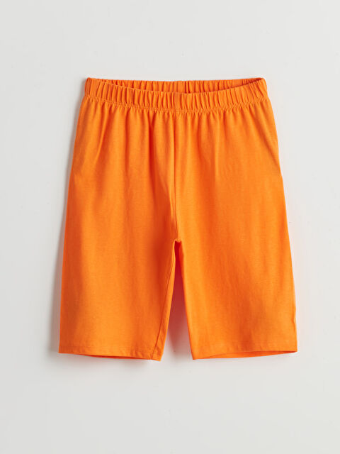 LCW Kids Beli Lastikli Erkek Çocuk Pijama Şort - S5IF88Z4-GMN