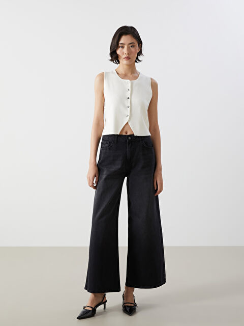 LCW Jeans Baggy Fit Kadın Jean Pantolon - S5IG25Z8-327