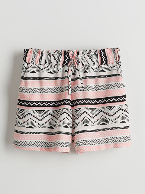 LCW ECO Beli Lastikli Kız Çocuk Şort - S5IH03Z4-LRA