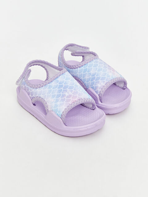 LCW STEPS Cırt Cırtlı Kız Bebek Plaj Sandaleti - S5II30Z1-LSC