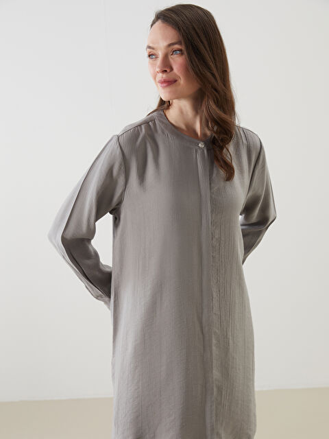 LCW Grace Hakim Yaka Aerobin Kadın Gömlek Tunik - S5IJ53Z8-CSW