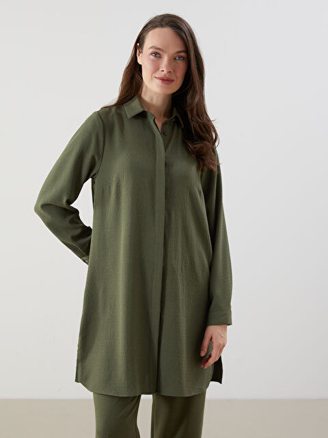 LCW Grace Aerobin Kadın Gömlek Tunik - S5IJ54Z8-HDJ