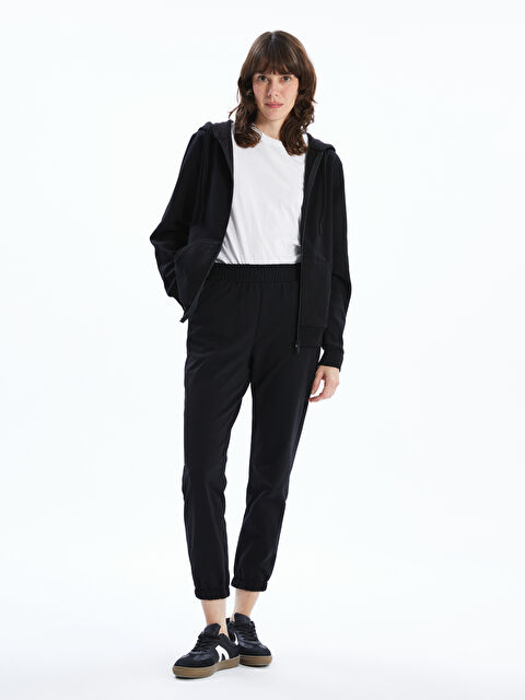 LCW ECO Elasticated Waist Women's Jogger Sweatpants - S5IJ96Z8-CVL