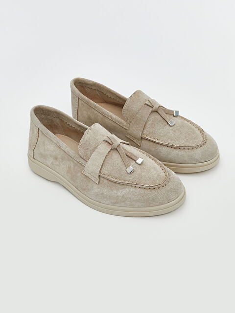 LCW STEPS Hakiki Deri Kadın Loafer Ayakkabı - S5IM00Z8-R81