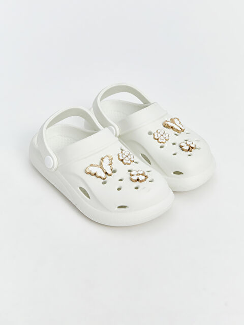 LCW STEPS Baskılı Kız Çocuk Plaj Sandaleti - S5IM79Z4-RZ7