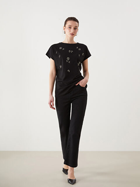 LCWAIKIKI Classic Flare Kadın Jean Pantolon - S5IN13Z8-J0F