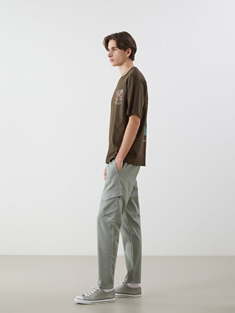 XSIDE بنطلون كارغو رفيع للرجال - S5IP47Z8-SD0