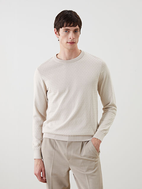 SOUTHBLUE Bisiklet Yaka Erkek Triko Kazak - S5IQ53Z8-Q1M