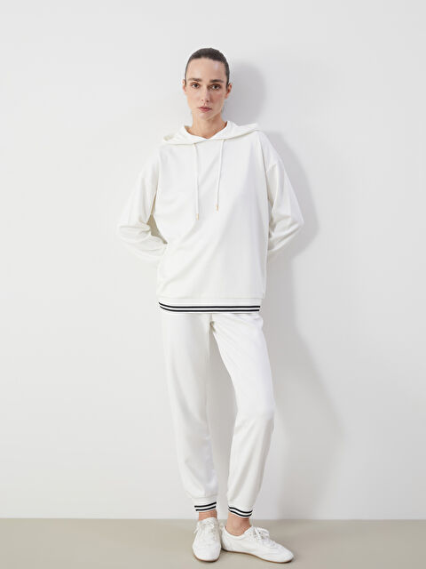LCWAIKIKI Classic Beli Lastikli Kadın Jogger Eşofman Altı - S5IT59Z8-FE8