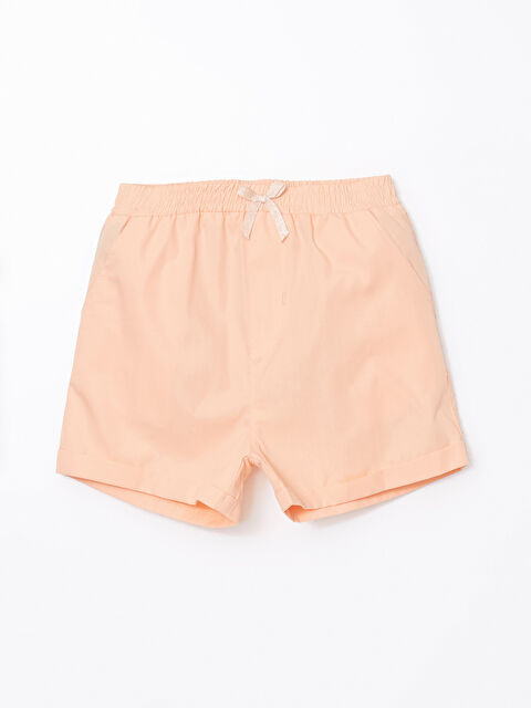 LCW ECO Beli Lastikli Kız Çocuk Şort - S5IU95Z4-FNK