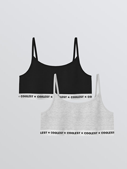 LCW Kids Baskılı Kız Çocuk Büstiyer 2'li - S5IV42Z4-CVL