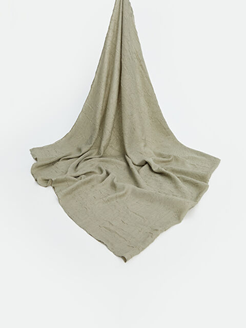 LCW ACCESSORIES وشاح كبير سادة من الفوال للسيدات - S5IY35Z8-YEA