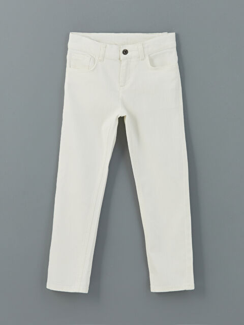 LCW ECO Boys' Trousers with Adjustable Elastic Waist - S5J112Z4-EEW