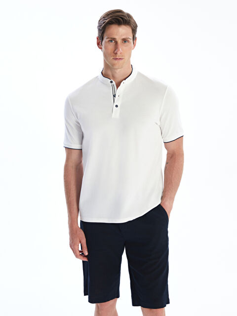 SOUTHBLUE Hakim Yaka Pike Erkek Tişört - S5J158Z8-R9J