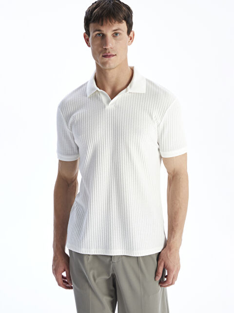 LCW Vision Polo Yaka Erkek Tişört - S5J161Z8-R9J