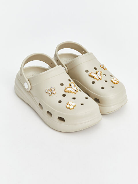 LCW STEPS Baskılı Kadın Plaj Sandaleti - S5J193Z8-DRR