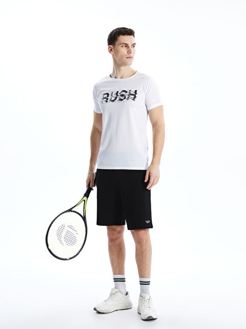 LCW ECO Slim Fit Erkek Spor Şort - S5J199Z8-CVL