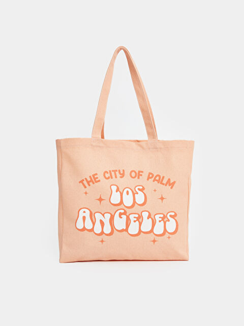 LCW ACCESSORIES Los Angeles Baskılı Kız Çocuk Omuz Çantası - S5J204Z4-G0E