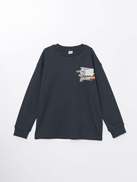 LCW Kids Bisiklet Yaka Erkek Çocuk Tişört - S5J208Z4-R4W